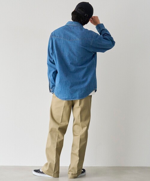 Dickies(ディッキーズ)の「DICKIES(ディッキーズ) 877 ルーズフィットワークチノパンツ(チノパンツ・メンズ・ダークブラウン/ブラック/ベージュ・M/L/XL)」の16枚目の写真