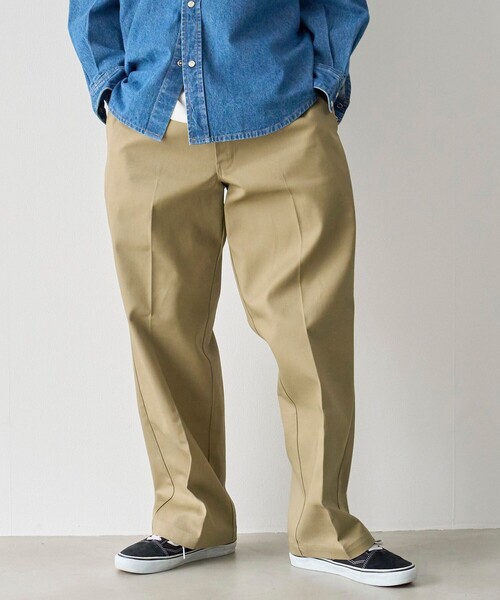 Dickies(ディッキーズ)の「DICKIES(ディッキーズ) 877 ルーズフィットワークチノパンツ(チノパンツ・メンズ・ダークブラウン/ブラック/ベージュ・M/L/XL)」の17枚目の写真