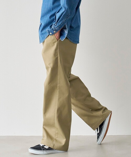 Dickies(ディッキーズ)の「DICKIES(ディッキーズ) 877 ルーズフィットワークチノパンツ(チノパンツ・メンズ・ダークブラウン/ブラック/ベージュ・M/L/XL)」の18枚目の写真