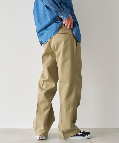 Dickies(ディッキーズ)の「DICKIES(ディッキーズ) 877 ルーズフィットワークチノパンツ(チノパンツ・メンズ・ダークブラウン/ブラック/ベージュ・M/L/XL)」の19枚目の写真