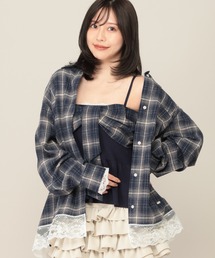 Heather | リボンシャツ/ニットビスチェ　1055905(Tシャツ/カットソー)
