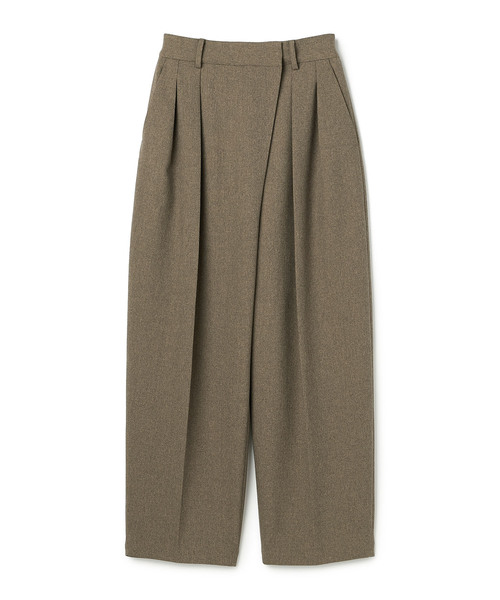 N.O.R.C(ノーク)の「メランジドライタッチラップバレルパンツ【ウォッシャブル】(スラックス・レディース・ブラウン/グレー・S/M)」の20枚目の写真