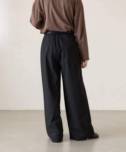 BEARDSLEY(ビアズリー)の「《ZOZO先行予約開始》ダブルタックパンツ《FRIPIER》(その他パンツ・レディース・ブラウン/ブラック・FREE)」の6枚目の写真