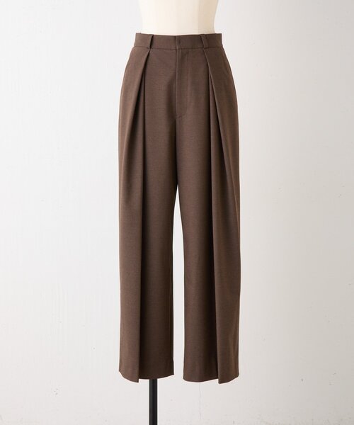 BEARDSLEY(ビアズリー)の「《ZOZO先行予約開始》ダブルタックパンツ《FRIPIER》(その他パンツ・レディース・ブラウン/ブラック・FREE)」の15枚目の写真