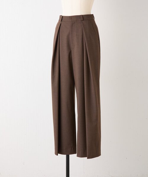 BEARDSLEY(ビアズリー)の「《ZOZO先行予約開始》ダブルタックパンツ《FRIPIER》(その他パンツ・レディース・ブラウン/ブラック・FREE)」の16枚目の写真