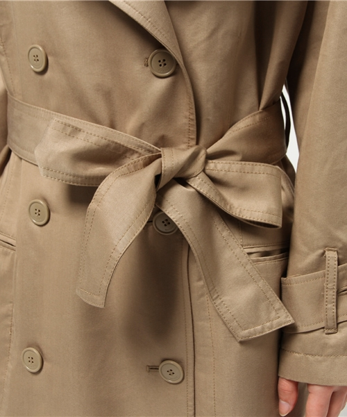 MOUSSY（マウジー）の「LONG TRENCH（その他アウター・レディース・ライトグレー/ベージュ・1/2）」の11枚目の写真