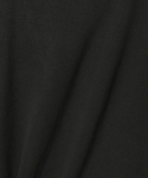 ESTNATION(エストネーション)の「ESTNATION / コットンフライス クルーネックプルオーバー(Tシャツ/カットソー・メンズ・ホワイト/ブラック・LARGE/MEDIUM/X-LARGE)」の3枚目の写真