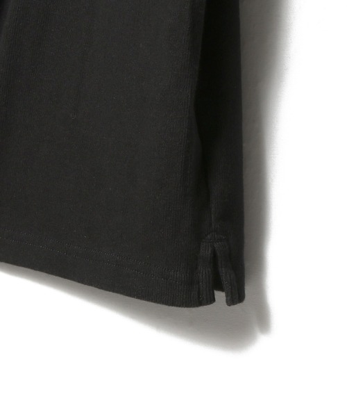 ESTNATION(エストネーション)の「ESTNATION / コットンフライス クルーネックプルオーバー(Tシャツ/カットソー・メンズ・ホワイト/ブラック・LARGE/MEDIUM/X-LARGE)」の5枚目の写真