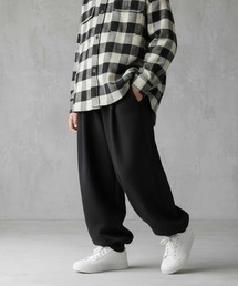 SHISKY（シスキー）の「スウェット ルーズタックパンツ(546-03)（スウェットパンツ）」