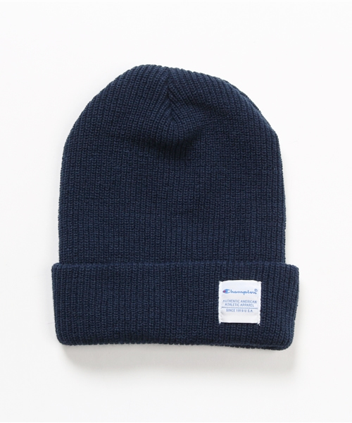 Champion(チャンピオン)の「【Champion】別注カラーワッチ/715410(ニットキャップ/ビーニー・メンズ・ホワイト/ブルー/グレー/ネイビー/ブラック・FREE)」の6枚目の写真
