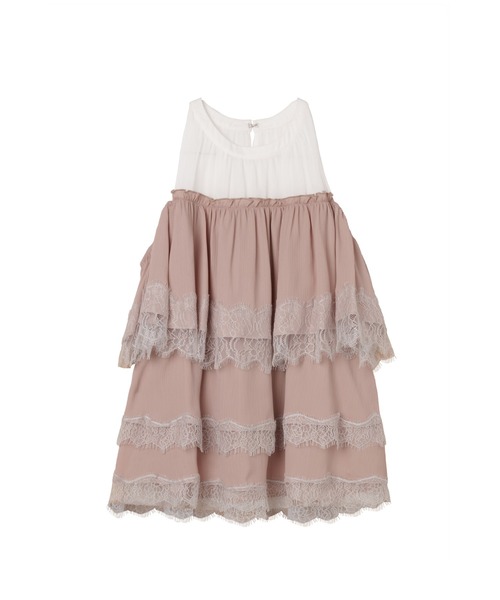 Her lip to(ハーリップトゥー)の「Marilou Lace Tiered Top(その他トップス・レディース・ローズ系・S/M)」の18枚目の写真