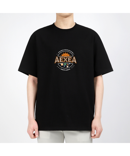 AEXEA(アクシー)の「太陽系惑星 半袖Tシャツ F03BRD_ABX10950(Tシャツ/カットソー・メンズ・ブルー/ホワイト/グレー系その他/ブラック・S/XL/L/M)」の3枚目の写真
