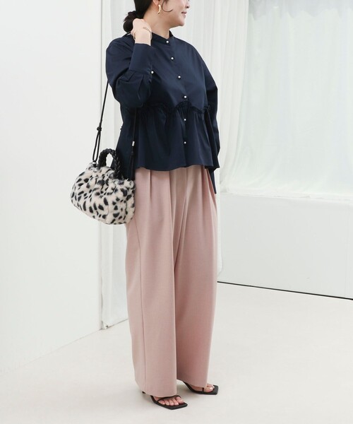 MICO COULIER(ミコクリエ)の「三つ編みハンドル2WAYミニトートバッグ アニマル柄(トートバッグ・レディース・ベージュ系その他/グレー系その他・FREE)」の5枚目の写真