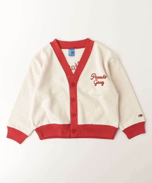 SHIPS any(シップス エニィ)の「FL:PEANIUTS CD(Tシャツ/カットソー・キッズ・ダークグレー/オフホワイト・150/140/130)」の1枚目の写真