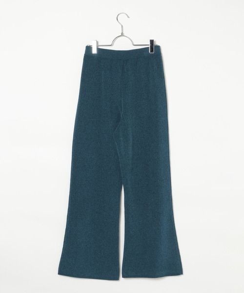 LEPSIM(レプシィム)の「MOUL/12ゲージリブパンツ 1042403(その他パンツ・レディース・ブラック/ネイビー/ライトベージュ・FREE)」の7枚目の写真
