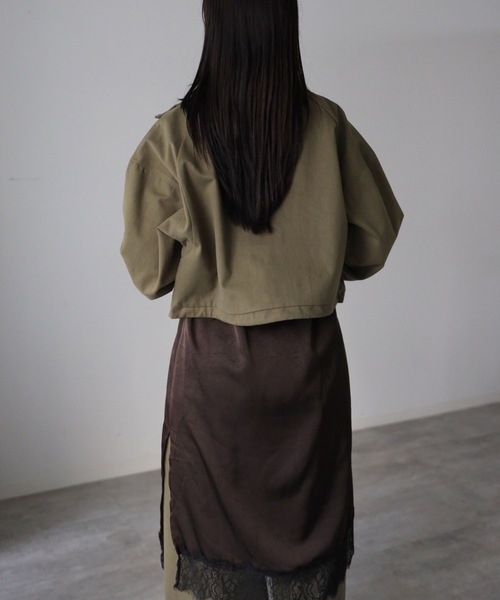 model：164cm. 着用サイズ：FREE