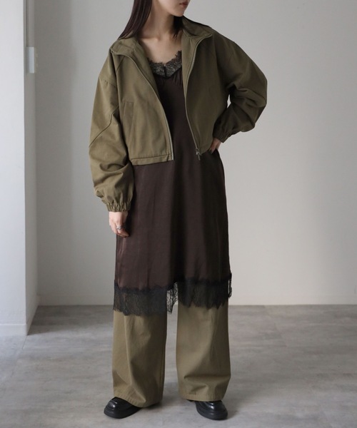 model：164cm. 着用サイズ：FREE
