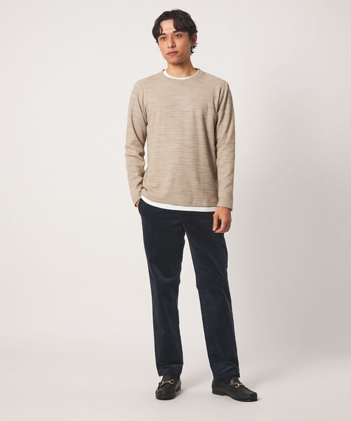 A DAY IN THE LIFE UNITED ARROWS(アデイインザライフユナイテッドアローズ)の「コーデュロイ イージーパンツ<A DAY IN THE LIFE>(その他パンツ・メンズ・ダークグレー/ネイビー/オフホワイト/ダークブラウン・XL/L/M/S)」の8枚目の写真