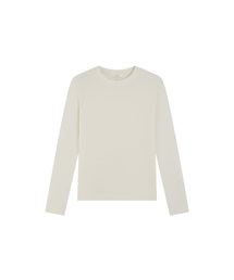 SITP5308 ソフトベーシックTシャツ_アイボリー