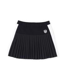 【PEARLY GATES】TEXBRID丸編みメッシュスカート (WOMENS)