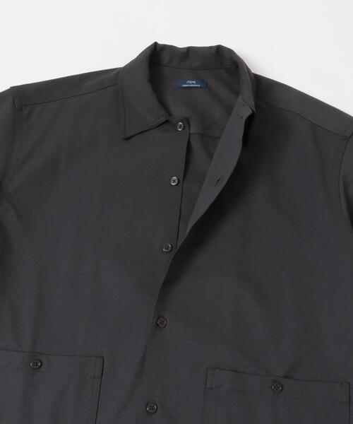 ITEMS URBANRESEARCH（アイテムズ アーバンリサーチ）の「ピーチツイル ユーティリティ シャツジャケット（その他アウター・メンズ・スミクロ/ベージュ・LARGE/MEDIUM）」の19枚目の写真