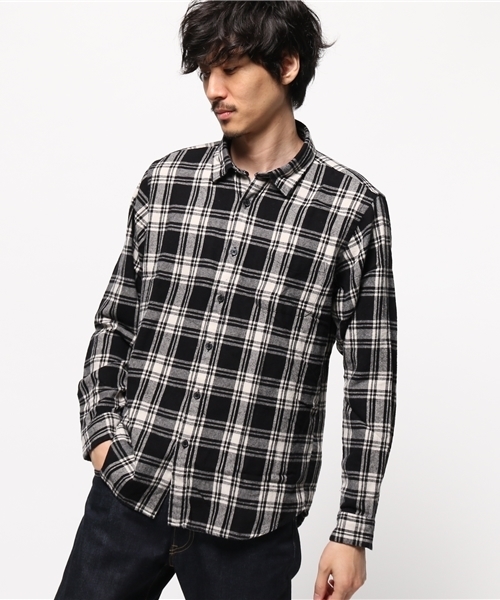 WEGO(ウィゴー)の「WEGO/タータンチェックネルシャツ(シャツ/ブラウス・メンズ・ブラック系その他2/レッド系その他2/イエロー系その他3/パープル系その他2/レッド系その他3・LARGE/MEDIUM/SMALL)」の13枚目の写真