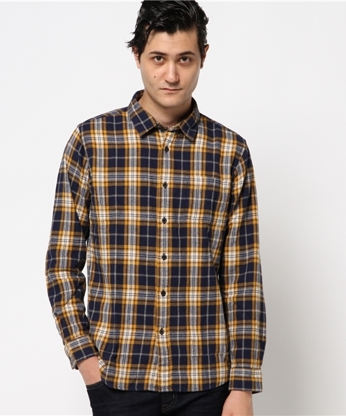 WEGO(ウィゴー)の「WEGO/タータンチェックネルシャツ(シャツ/ブラウス・メンズ・ブラック系その他2/レッド系その他2/イエロー系その他3/パープル系その他2/レッド系その他3・LARGE/MEDIUM/SMALL)」の15枚目の写真