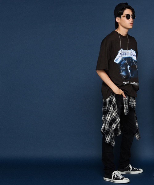 WEGO(ウィゴー)の「WEGO/タータンチェックネルシャツ(シャツ/ブラウス・メンズ・ブラック系その他2/レッド系その他2/イエロー系その他3/パープル系その他2/レッド系その他3・LARGE/MEDIUM/SMALL)」の19枚目の写真