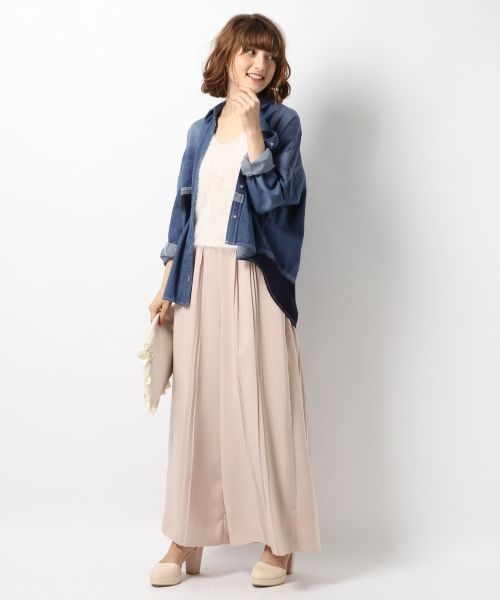 Heather(ヘザー)の「アソートBIGシャツ 731400(シャツ/ブラウス・レディース・レッド系その他/ブラック系その他/ブルー・FREE)」の15枚目の写真