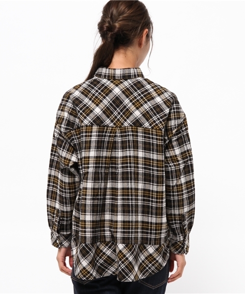 Heather(ヘザー)の「アソートBIGシャツ 731400(シャツ/ブラウス・レディース・レッド系その他/ブラック系その他/ブルー・FREE)」の6枚目の写真