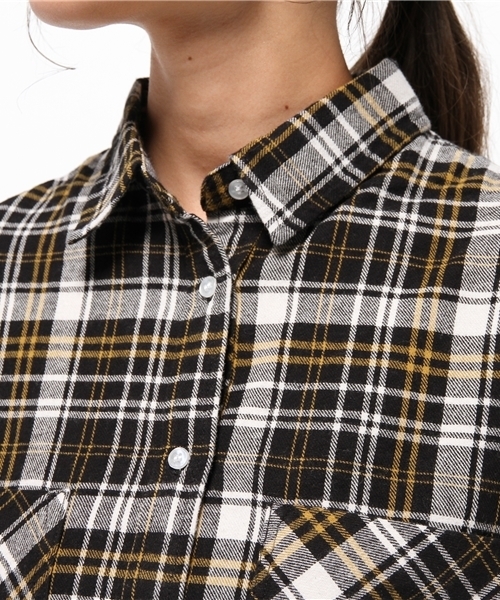 Heather(ヘザー)の「アソートBIGシャツ 731400(シャツ/ブラウス・レディース・レッド系その他/ブラック系その他/ブルー・FREE)」の7枚目の写真