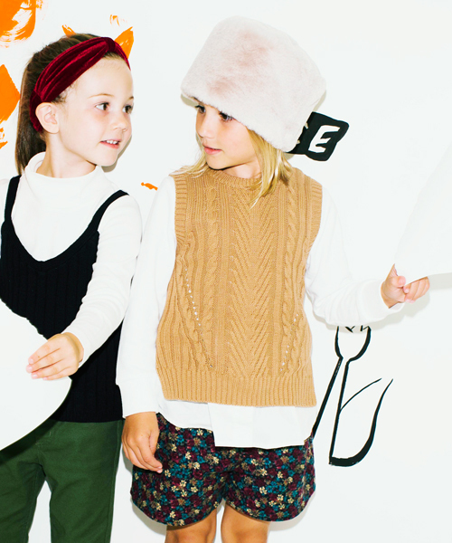 GLOBAL WORK（グローバルワーク）の「【キッズ】ニットベストツキプルオーバー長袖2/727106（ニット/セーター・キッズ・ブラック系その他/グレー/キャメル・X-LARGE/LARGE/SMALL/MEDIUM）」の3枚目の写真