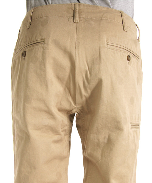 BEAMS PLUS（ビームスプラス）の「BEAMS PLUS / ドットジャカード プレーンフロントパンツ（その他パンツ・メンズ・ベージュ・SMALL/MEDIUM/LARGE）」の6枚目の写真