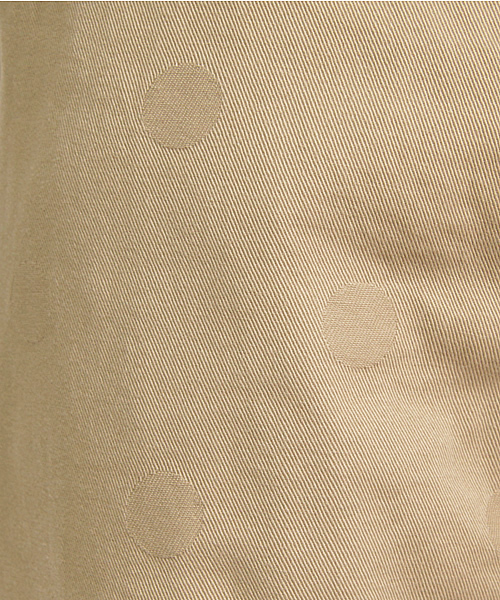 BEAMS PLUS（ビームスプラス）の「BEAMS PLUS / ドットジャカード プレーンフロントパンツ（その他パンツ・メンズ・ベージュ・SMALL/MEDIUM/LARGE）」の3枚目の写真