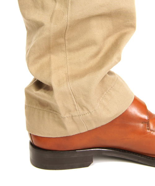 BEAMS PLUS（ビームスプラス）の「BEAMS PLUS / ドットジャカード プレーンフロントパンツ（その他パンツ・メンズ・ベージュ・SMALL/MEDIUM/LARGE）」の4枚目の写真