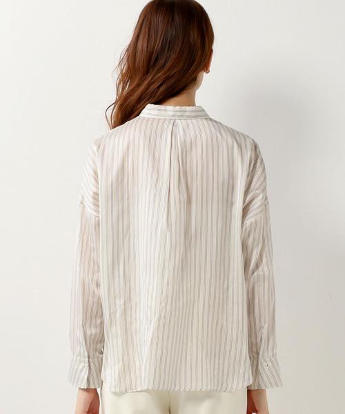 Jewel Changes（ジュエルチェンジズ）の「JOC サテン D/SL シャツ（シャツ/ブラウス・レディース・ナチュラル/ベージュ/その他1・FREE）」の18枚目の写真