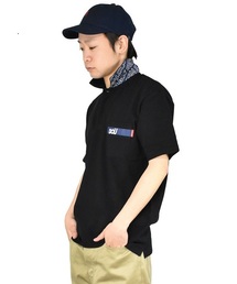 DOUBLE STEAL | Line Bar DOU POLO　ポロシャツ(ポロシャツ)