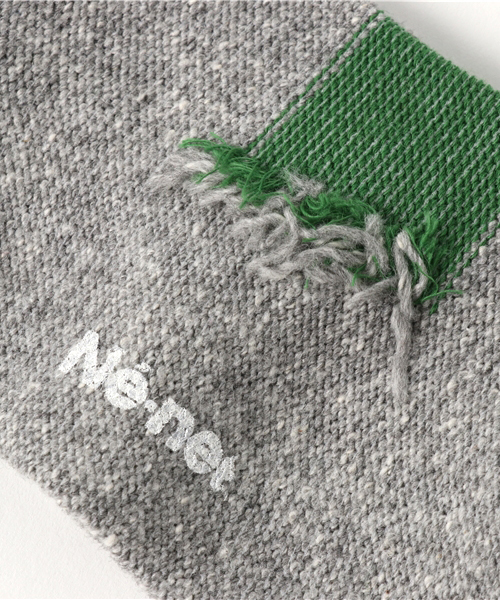 Ne-net(ネネット)の「パッチソックス(ソックス/靴下・レディース・オフホワイト/グレー/ベージュ・02/03)」の6枚目の写真