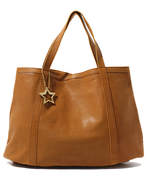 bpr BEAMS（ビーピーアール ビームス ）の「TAMBU×bpr BEAMS / 別注 ラムレザートート（トートバッグ・レディース・ブラック/ブラウン系その他/ブルー系その他/イエロー/オリーブ/その他1/ブラウン/ネイビー/パープル・ONE SIZE）」の17枚目の写真