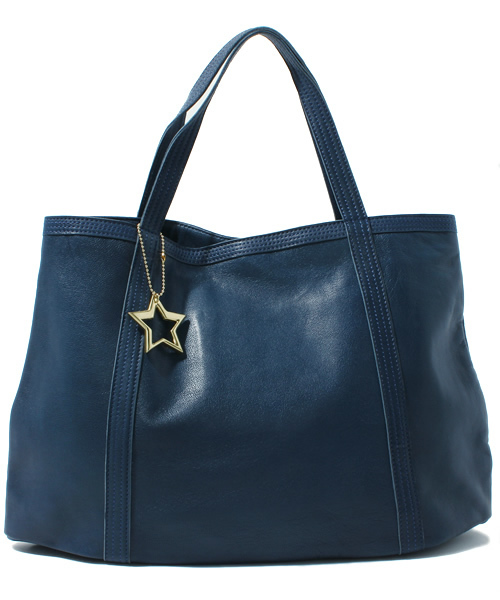 bpr BEAMS（ビーピーアール ビームス ）の「TAMBU×bpr BEAMS / 別注 ラムレザートート（トートバッグ・レディース・ブラック/ブラウン系その他/ブルー系その他/イエロー/オリーブ/その他1/ブラウン/ネイビー/パープル・ONE SIZE）」の5枚目の写真