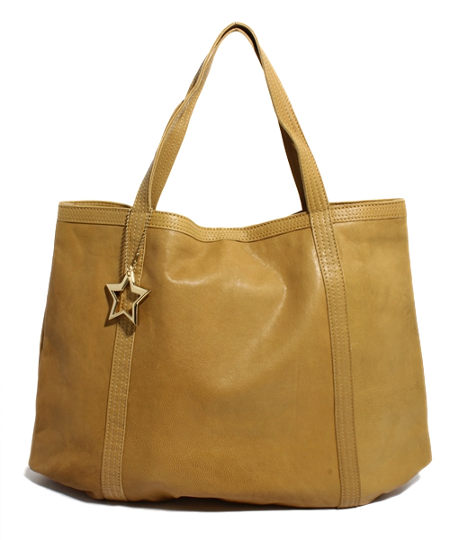 bpr BEAMS（ビーピーアール ビームス ）の「TAMBU×bpr BEAMS / 別注 ラムレザートート（トートバッグ・レディース・ブラック/ブラウン系その他/ブルー系その他/イエロー/オリーブ/その他1/ブラウン/ネイビー/パープル・ONE SIZE）」の8枚目の写真