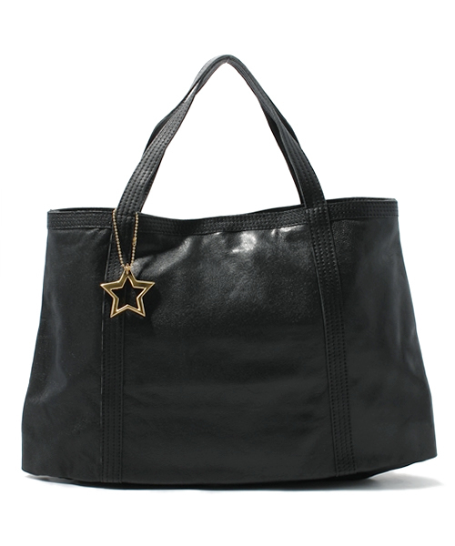 bpr BEAMS（ビーピーアール ビームス ）の「TAMBU×bpr BEAMS / 別注 ラムレザートート（トートバッグ・レディース・ブラック/ブラウン系その他/ブルー系その他/イエロー/オリーブ/その他1/ブラウン/ネイビー/パープル・ONE SIZE）」の2枚目の写真