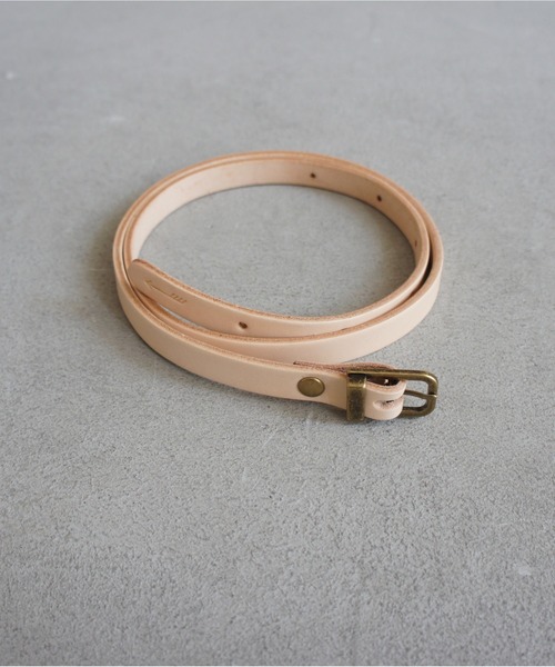 TIDEWAY(タイドウェイ)の「NUME 細ベルト/15mm(ベルト・レディース・キャメル/ブラック/チョコ/その他・FREE)」の7枚目の写真