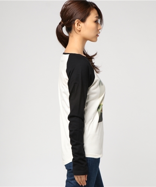 rip curl(リップカール)の「ロンT デザイン(Tシャツ/カットソー・レディース・ブラック/グレー系その他・MEDIUM/LARGE)」の6枚目の写真