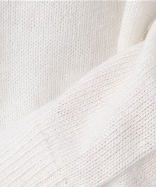 FREE'S MART（フリーズマート）の「アンゴラ混２WAY Vネックニット（ニット/セーター・レディース・ホワイト/グレー/レッド/ブルー・FREE）」の18枚目の写真