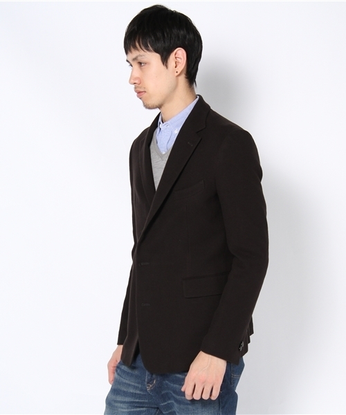 NANO universe（ナノユニバース）の「maktig（マクティグ）/ unconstructed Jacket（テーラードジャケット・メンズ・ブラック・44/46/48）」の2枚目の写真