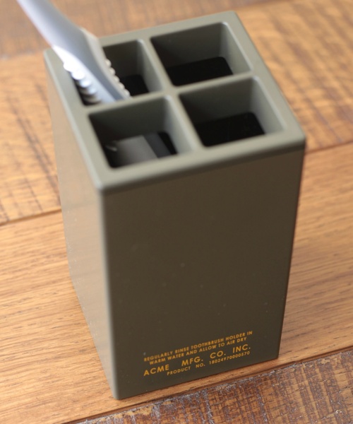 ACME FURNITURE（アクメファニチャー）の「【ACME HOME SUPPLY/アクメホームサプライ】TOOTH BRUSH HOLDER 歯ブラシホルダー（バス/トイレグッズ・レディース・その他/ベージュ・FREE）」の4枚目の写真
