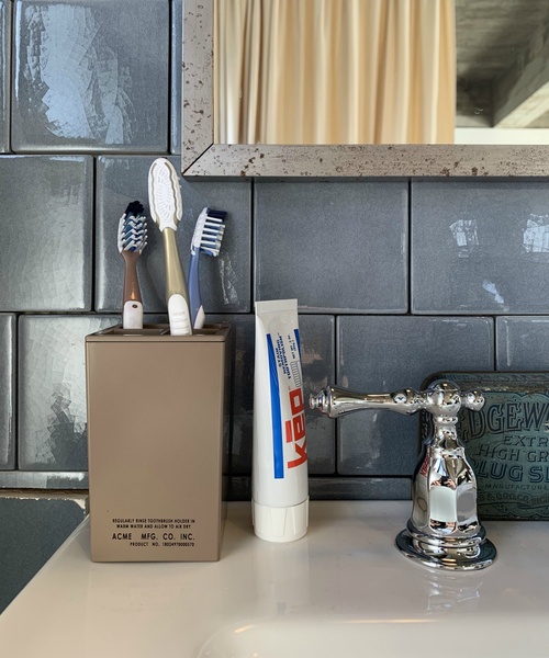 ACME FURNITURE（アクメファニチャー）の「【ACME HOME SUPPLY/アクメホームサプライ】TOOTH BRUSH HOLDER 歯ブラシホルダー（バス/トイレグッズ・レディース・その他/ベージュ・FREE）」の18枚目の写真