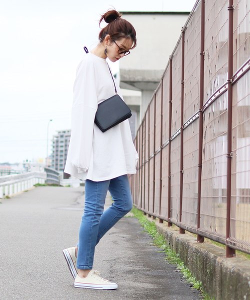 reca(レカ)の「ストレスフリー!ウエストゴム ストレッチスキニーデニム【2018 S/S】(デニムパンツ・レディース・ブルー/ネイビー・L/M)」の3枚目の写真