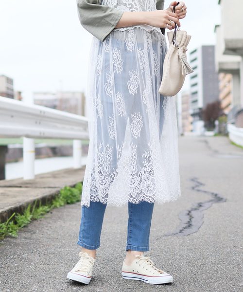 reca(レカ)の「ストレスフリー!ウエストゴム ストレッチスキニーデニム【2018 S/S】(デニムパンツ・レディース・ブルー/ネイビー・L/M)」の5枚目の写真